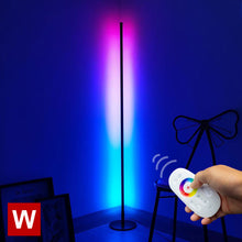Load image into Gallery viewer, Prysm Minimal Color Changing RGB Floor Lamp - Sleek Round Base