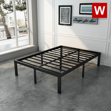 Load image into Gallery viewer, Full Steel Bed Frame - Platform Bed with Heavy Duty Steel Frame - Height 14"
