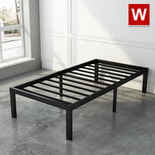 Load image into Gallery viewer, Twin XL Steel Platform Bed Frame With Storage Space