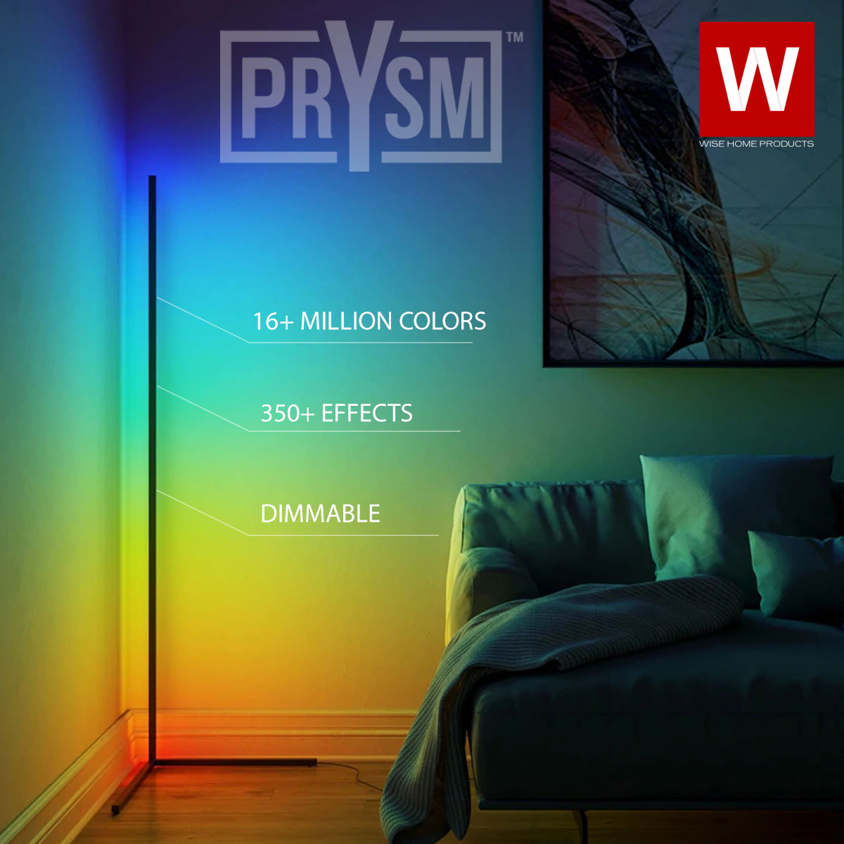 Prysm RGB Corner Lamp