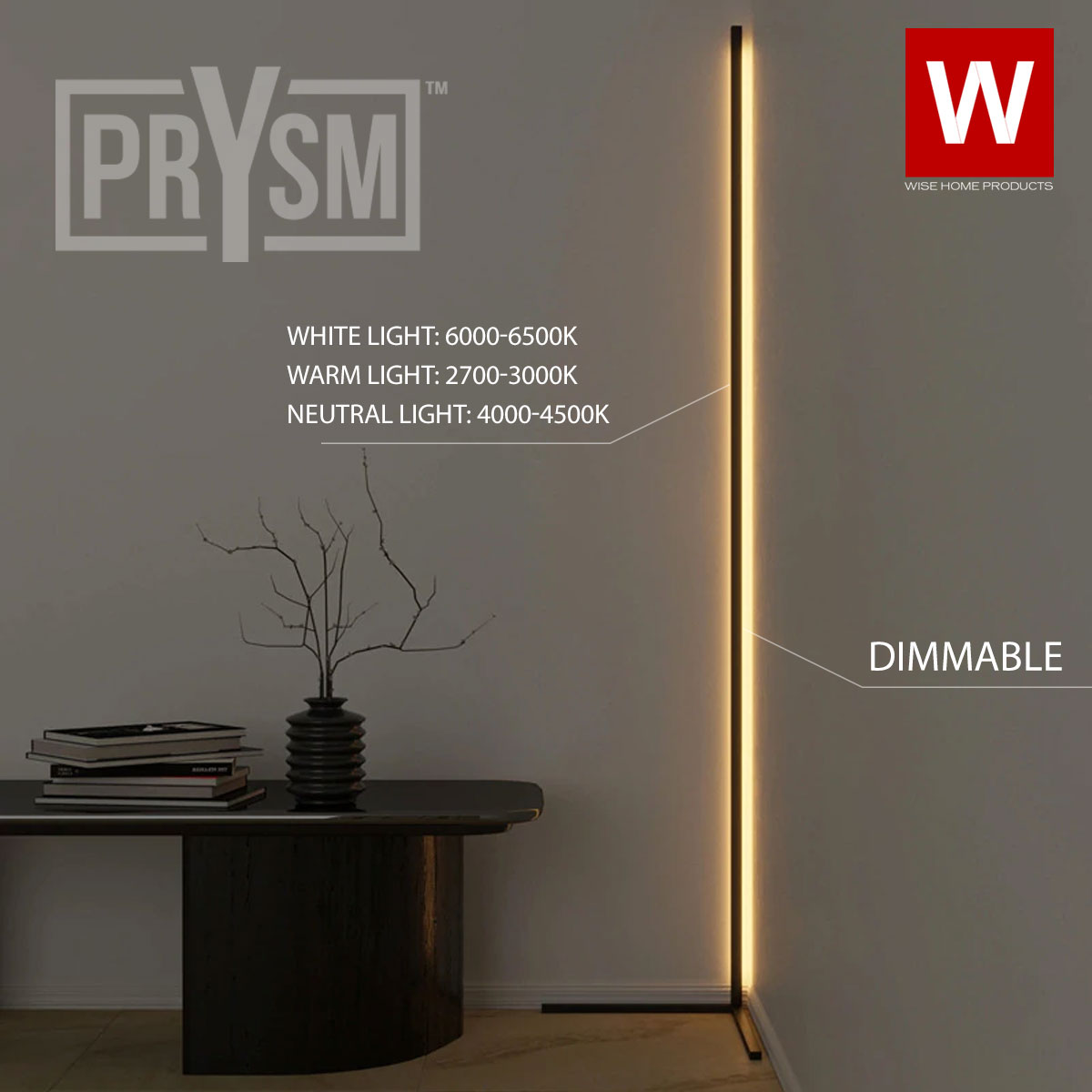 Prysm color store changing lamp