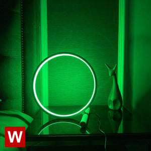 Prysm Halo RGB Table Lamp - RGB Desk Lamp with Multicolored Lights