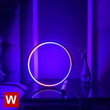 Load image into Gallery viewer, Prysm Halo RGB Table Lamp - RGB Desk Lamp with Multicolored Lights
