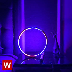 Prysm Halo RGB Table Lamp - RGB Desk Lamp with Multicolored Lights