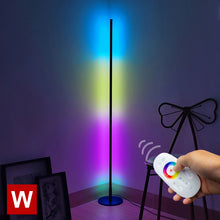 Load image into Gallery viewer, Prysm Minimal Color Changing RGB Floor Lamp - Sleek Round Base
