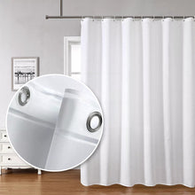 Load image into Gallery viewer, 8G White Shower Curtain Heavy Duty PEVA
